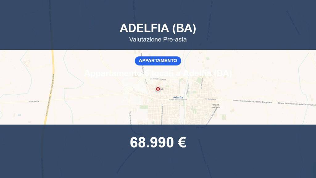 appartamento in vendita ad Adelfia in zona Canneto