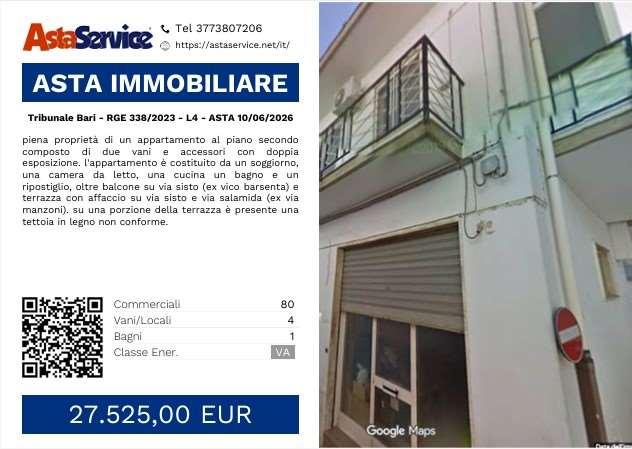 appartamento in vendita ad Alberobello