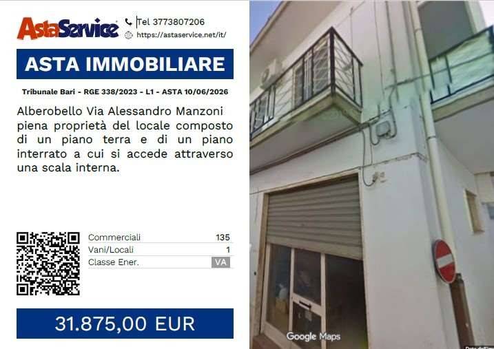 appartamento in vendita ad Alberobello