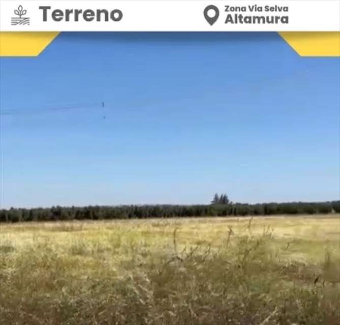 terreno agricolo in vendita ad Altamura