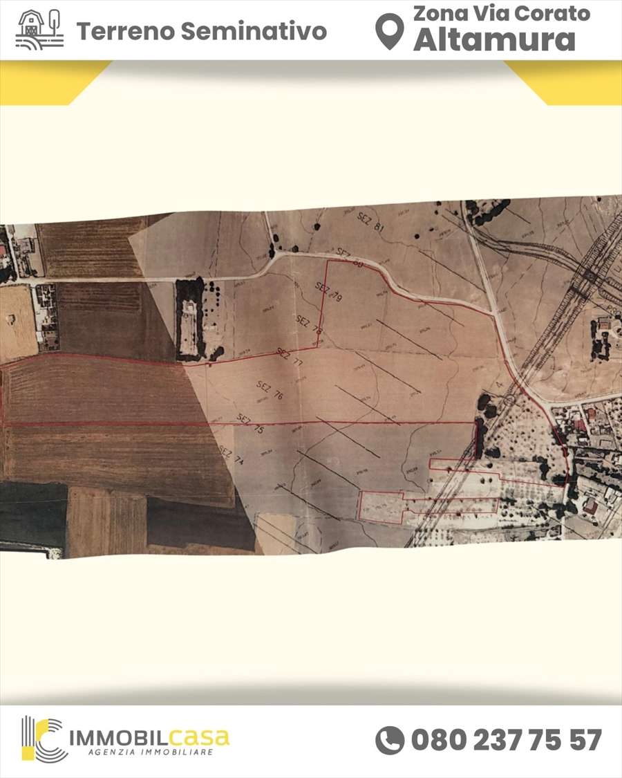 terreno agricolo in vendita ad Altamura