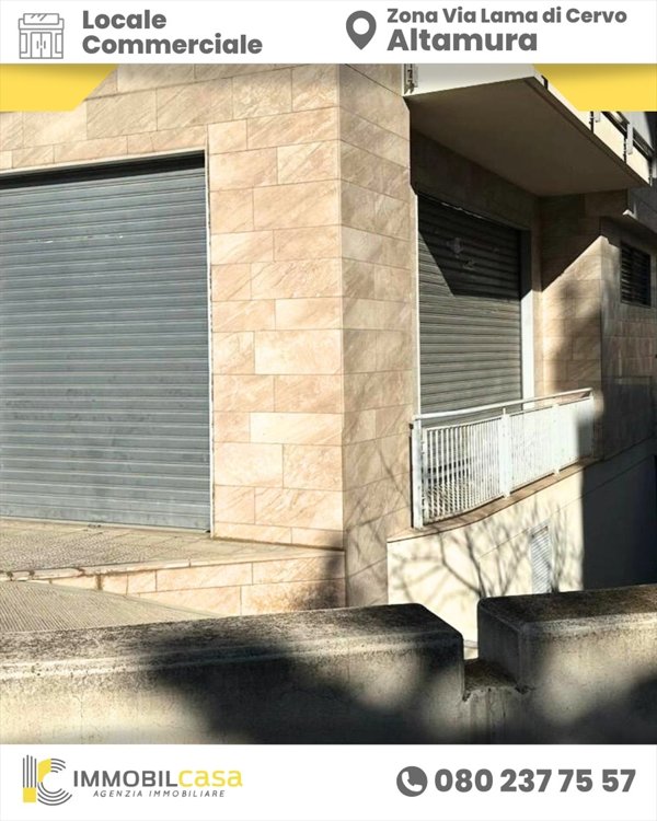 locale commerciale in vendita ad Altamura