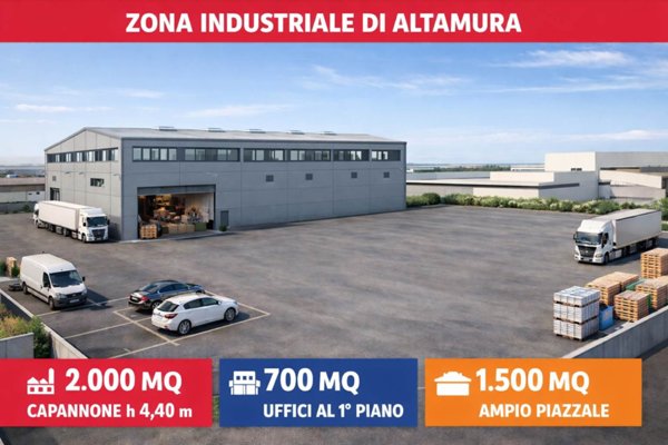 capannone in vendita ad Altamura