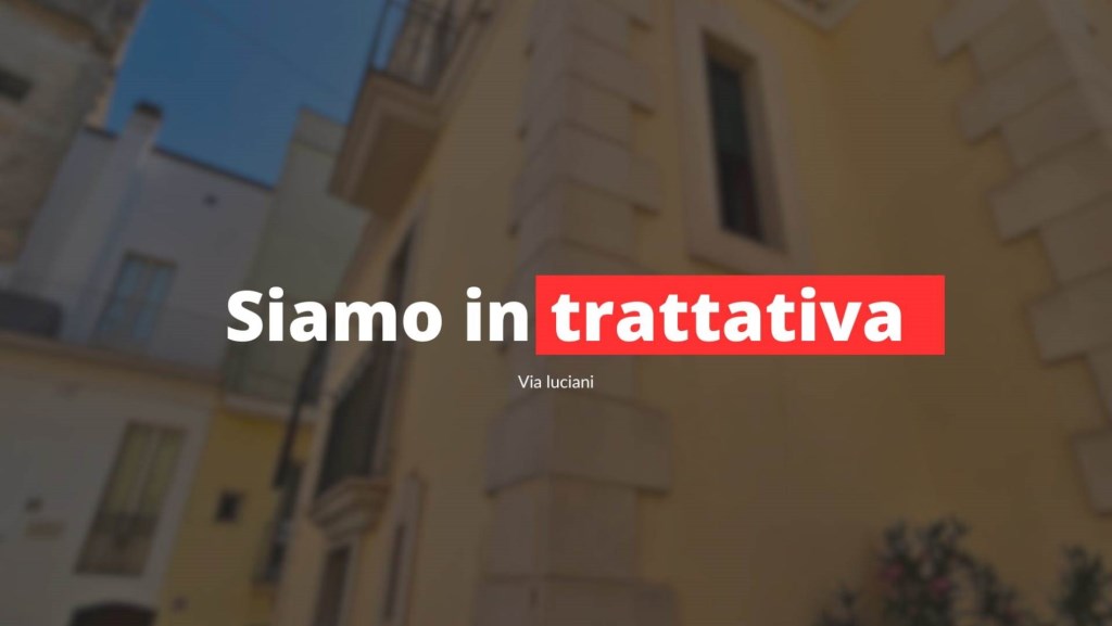 appartamento in vendita ad Altamura in zona Centro Storico