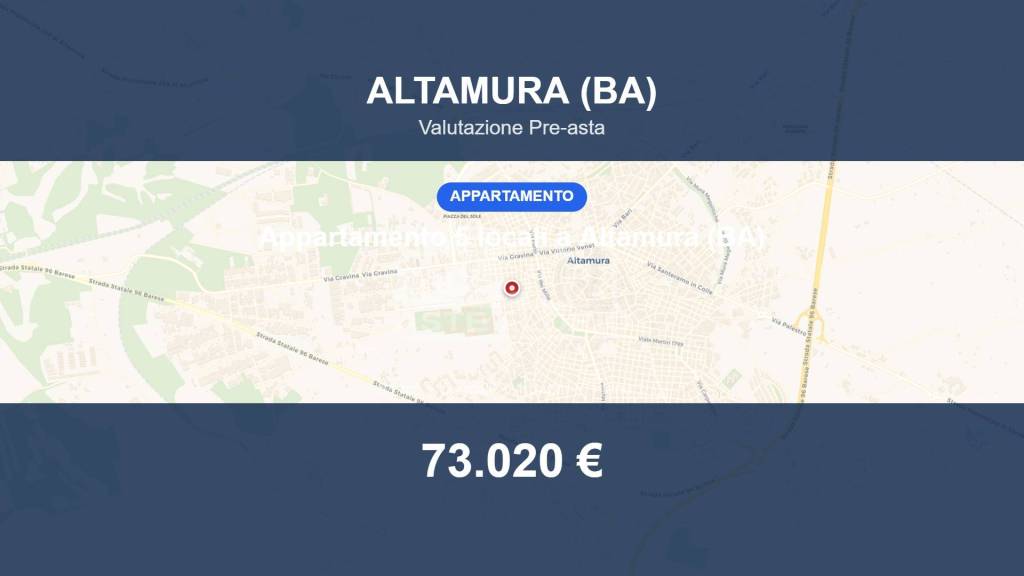 appartamento in vendita ad Altamura