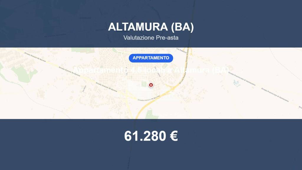 appartamento in vendita ad Altamura