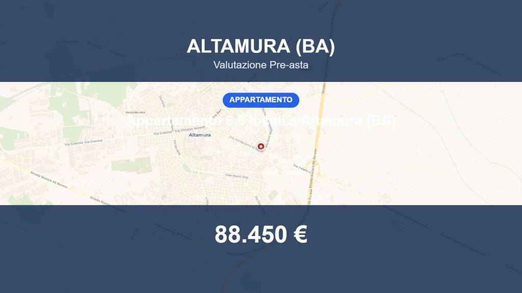 appartamento in vendita ad Altamura in zona Centro Storico