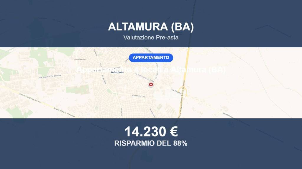 appartamento in vendita ad Altamura