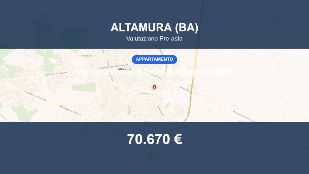 appartamento in vendita ad Altamura
