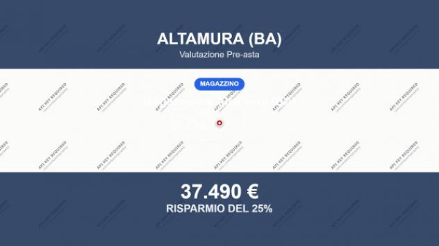 locale commerciale in vendita ad Altamura