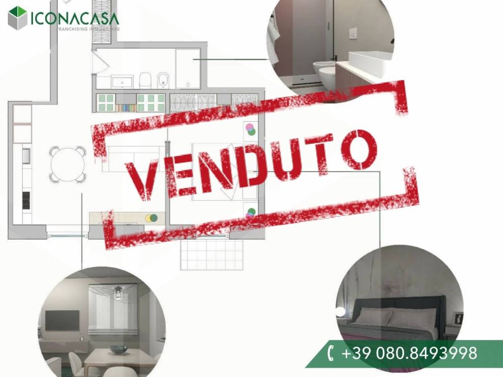 appartamento in vendita a Bari in zona Picone