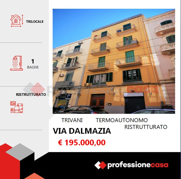 appartamento in vendita a Bari in zona Madonnella