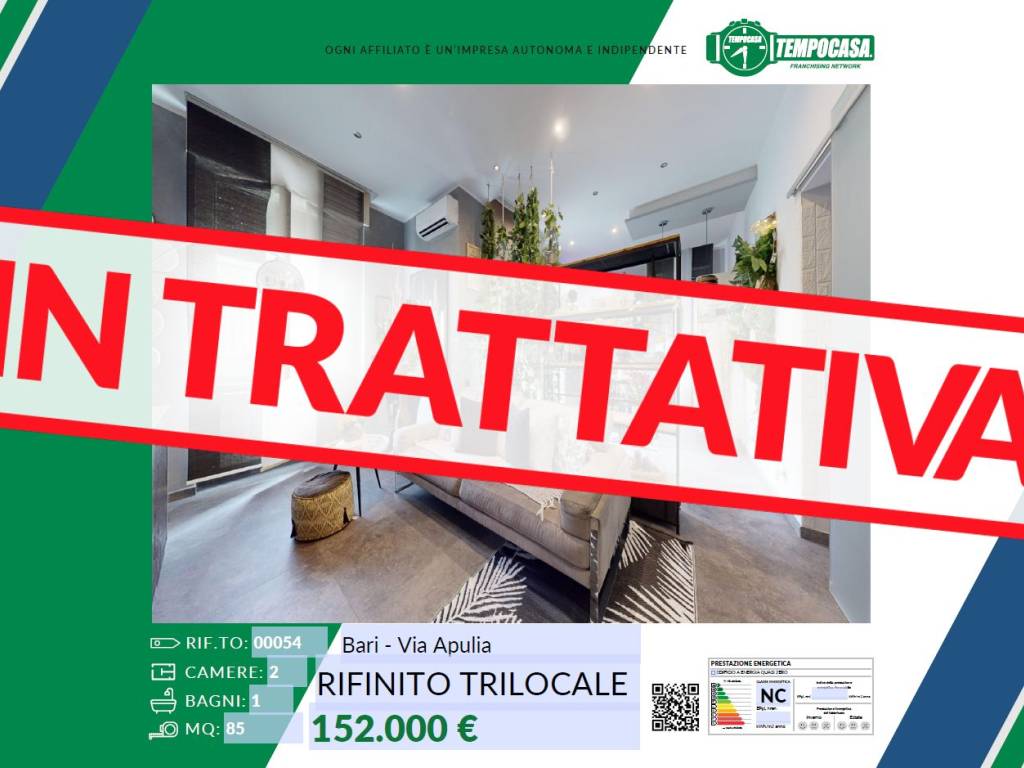 appartamento in vendita a Bari in zona Japigia