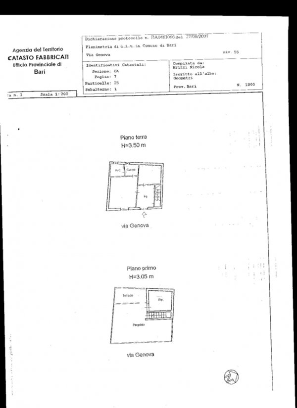 casa indipendente in vendita a Bari in zona Carbonara