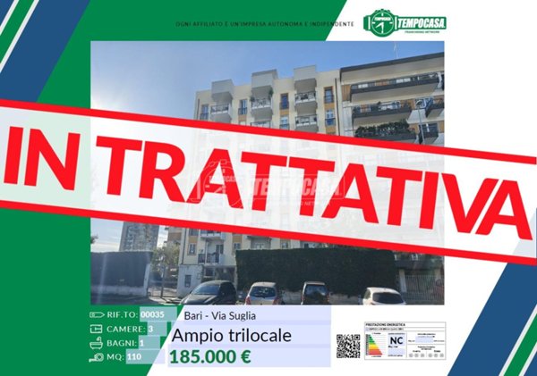 appartamento in vendita a Bari in zona Japigia