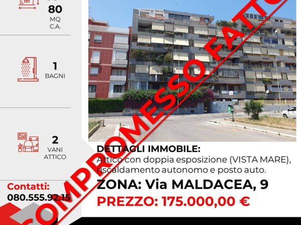 appartamento in vendita a Bari in zona Japigia