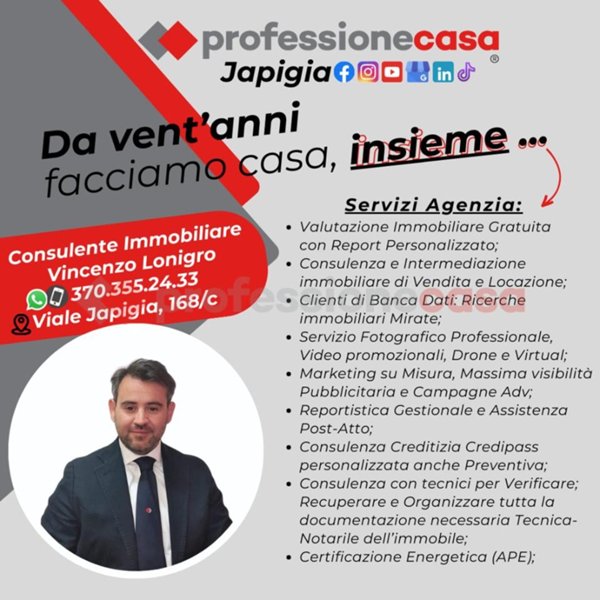 appartamento in vendita a Bari in zona Japigia