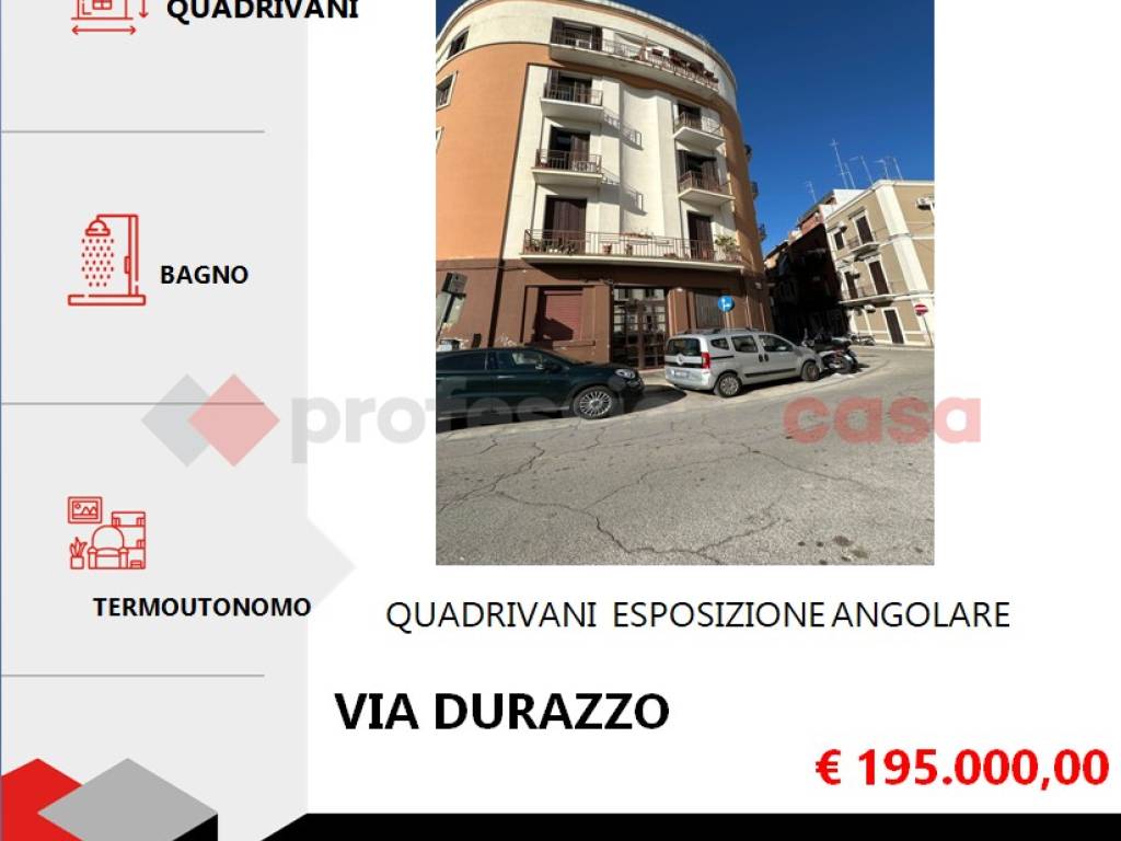 appartamento in vendita a Bari in zona Madonnella