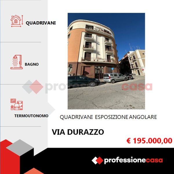 appartamento in vendita a Bari in zona Madonnella