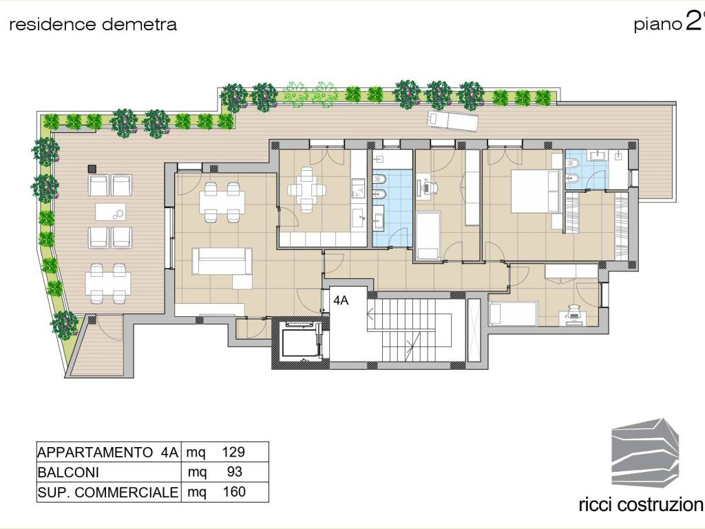 appartamento in vendita a Bari in zona Poggiofranco