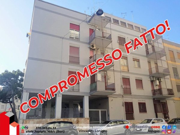 appartamento in vendita a Bari in zona Japigia