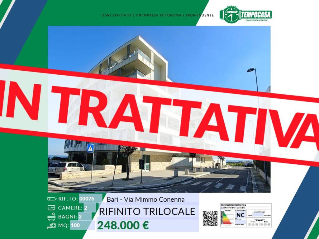 appartamento in vendita a Bari in zona Japigia