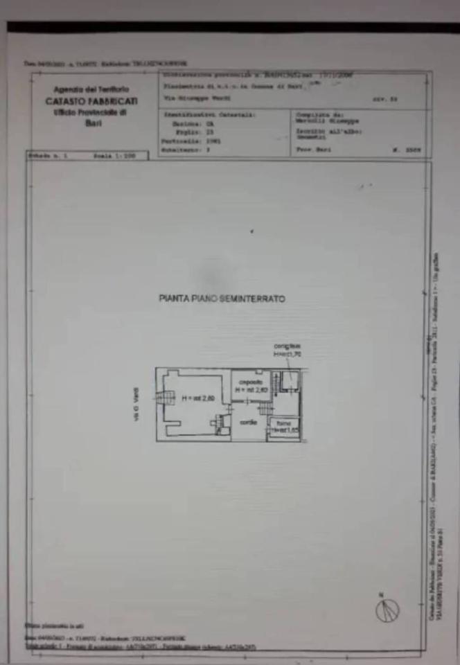 casa indipendente in vendita a Bari in zona Carbonara