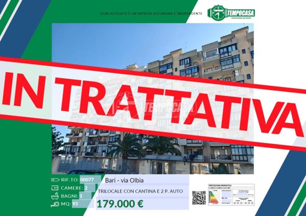 appartamento in vendita a Bari in zona San Paolo