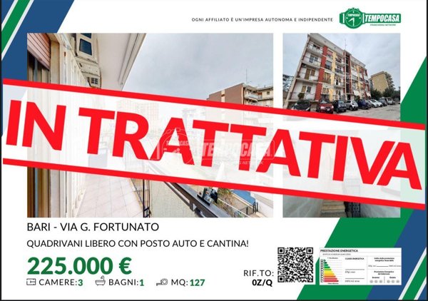 appartamento in vendita a Bari in zona Mungivacca