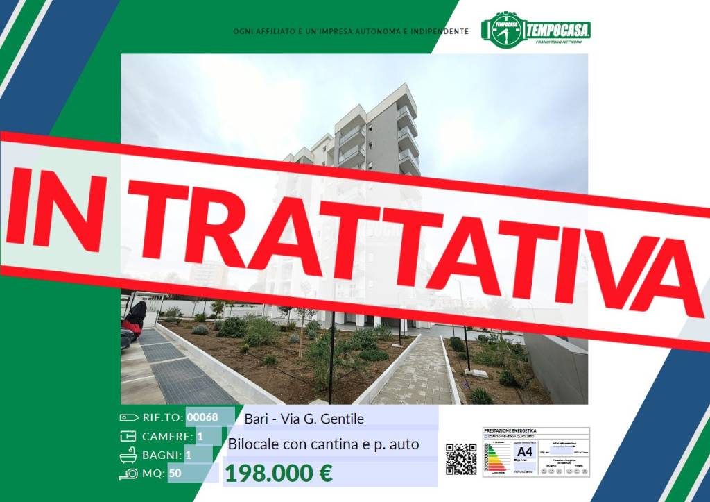 appartamento in vendita a Bari in zona Japigia