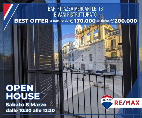 appartamento in vendita a Bari in zona Città Vecchia