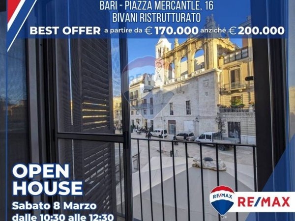 appartamento in vendita a Bari in zona Città Vecchia