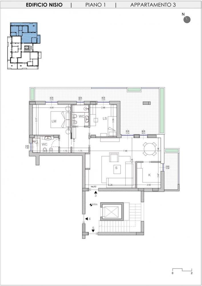 appartamento in vendita a Bari in zona Palese/Macchie