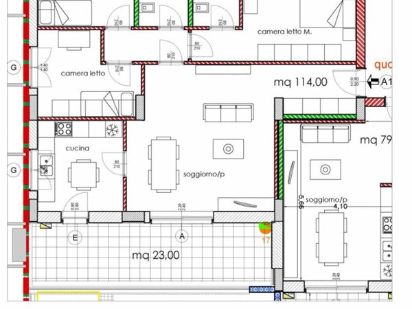 appartamento in vendita a Bari in zona Japigia