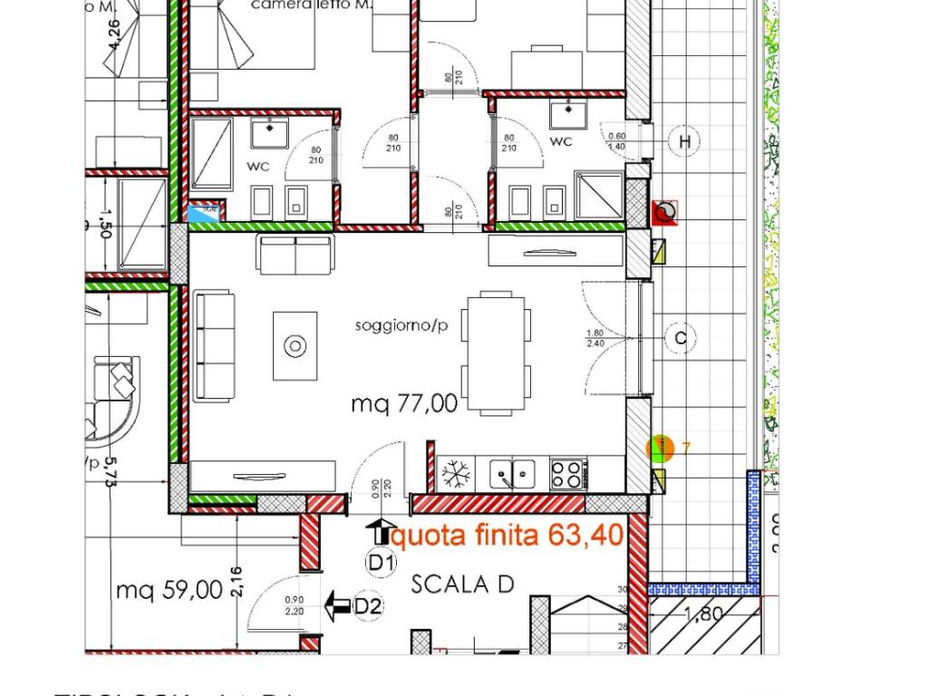 appartamento in vendita a Bari in zona Torre a Mare