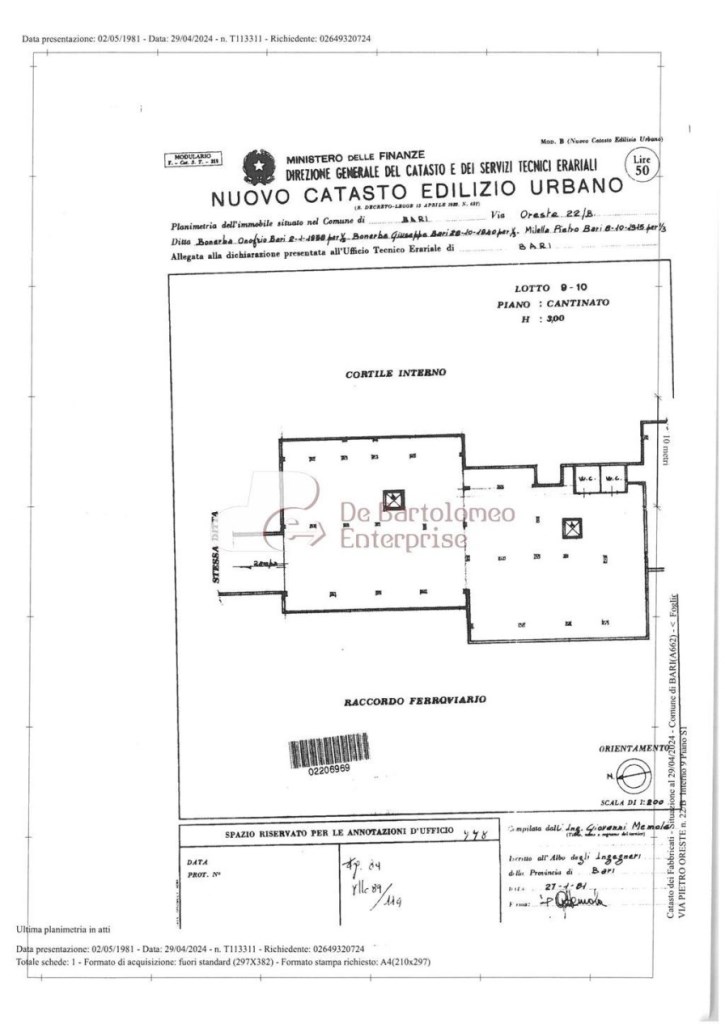 appartamento in vendita a Bari in zona Libertà