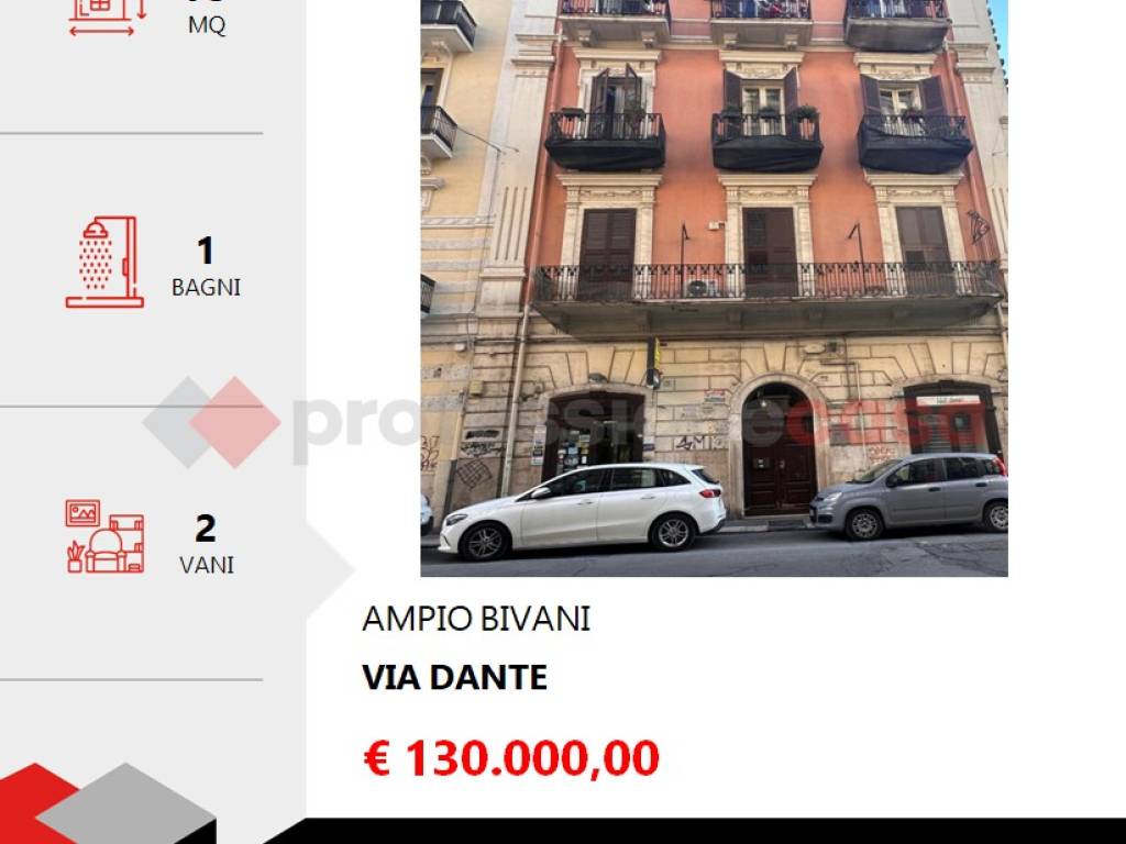 appartamento in vendita a Bari in zona Libertà