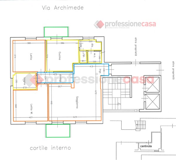 appartamento in vendita a Bari in zona Japigia