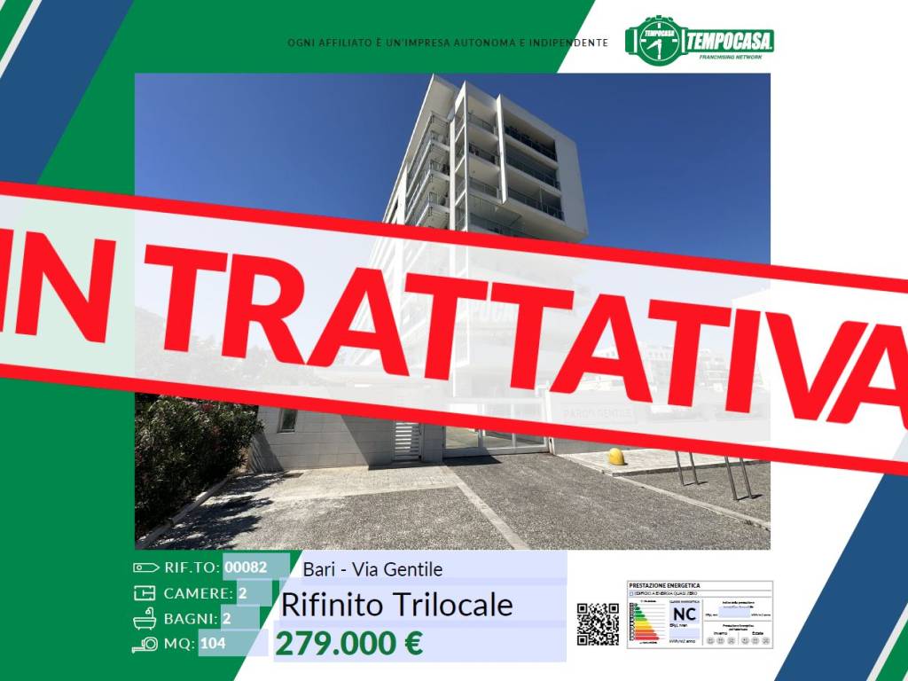 appartamento in vendita a Bari in zona Japigia