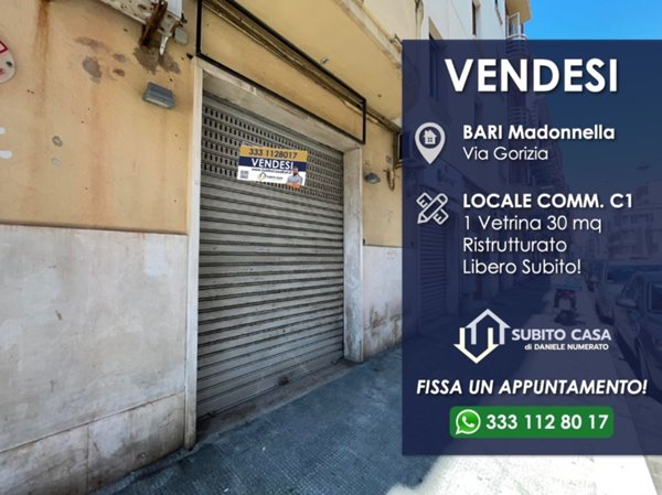 negozio in vendita a Bari in zona Madonnella