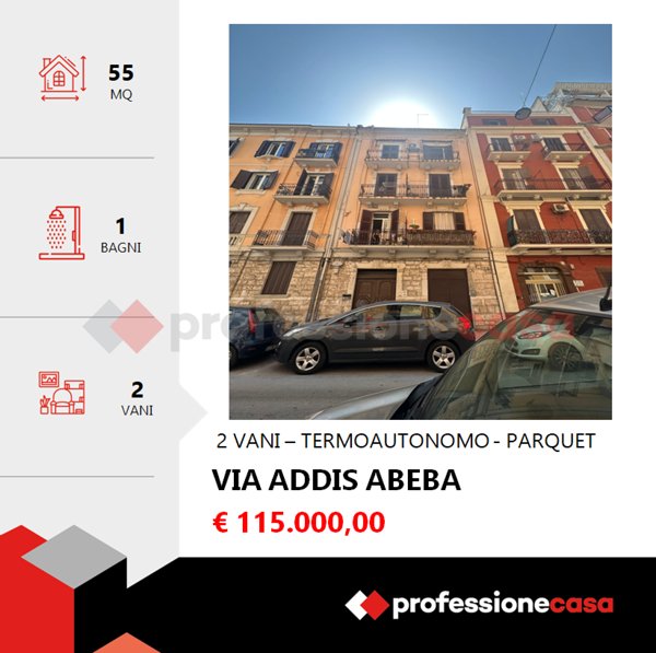 appartamento in vendita a Bari in zona Madonnella
