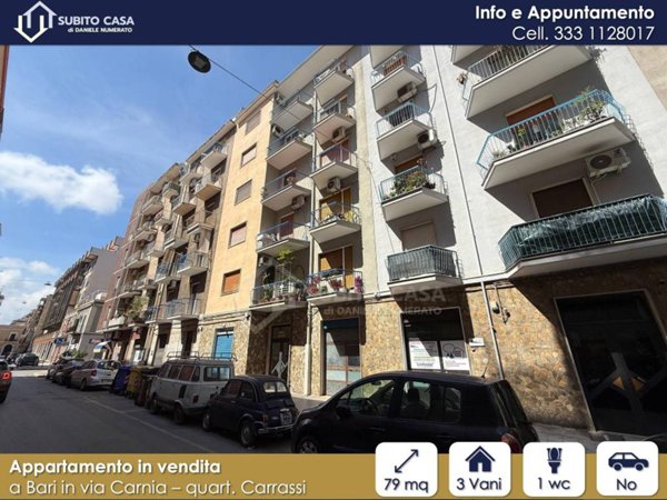 appartamento in vendita a Bari in zona Carrassi