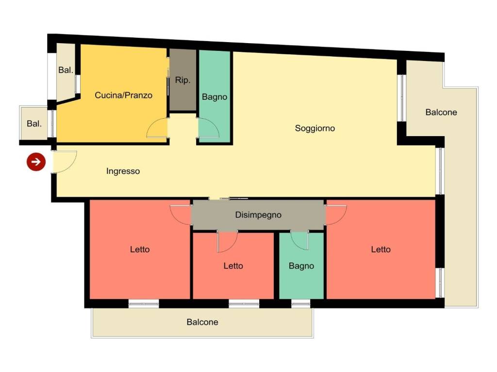 appartamento in vendita a Bari in zona San Pasquale