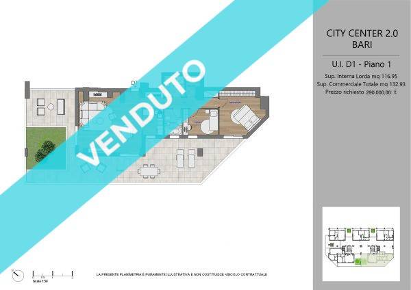 appartamento in vendita a Bari in zona Libertà