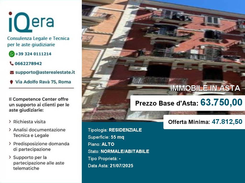 appartamento in vendita a Bari in zona Murat