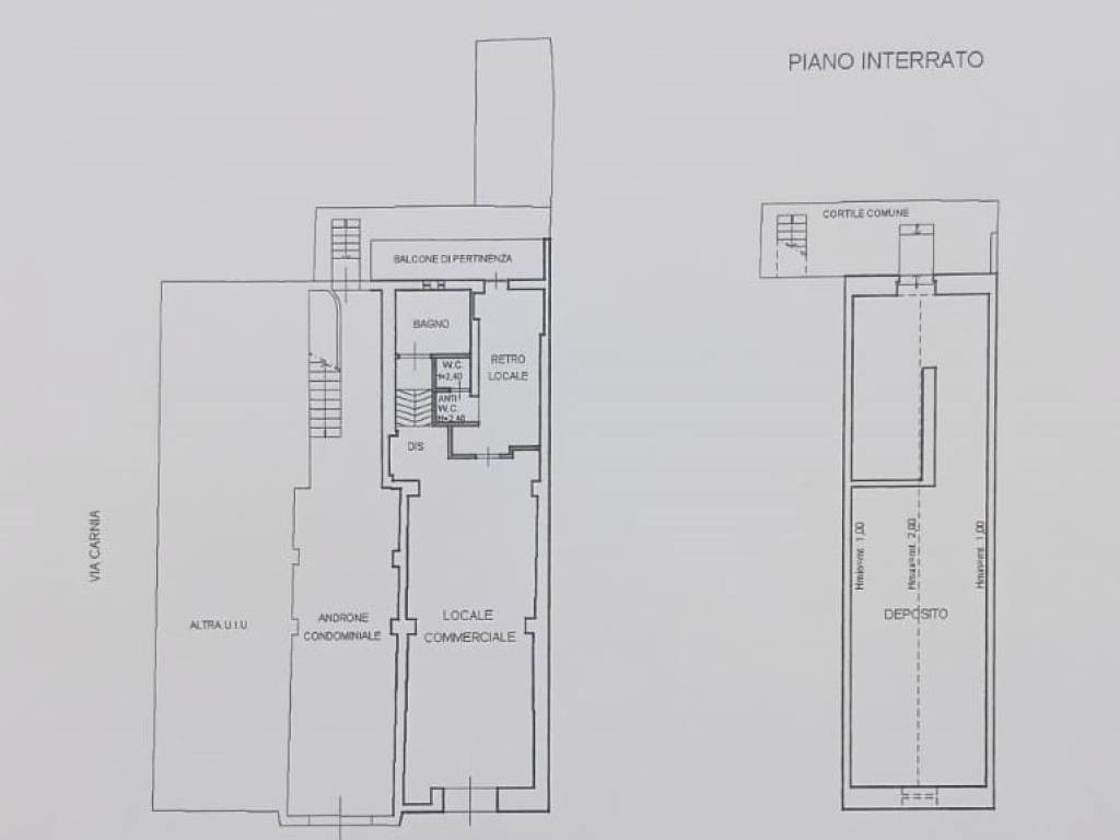 negozio in vendita a Bari in zona Carrassi