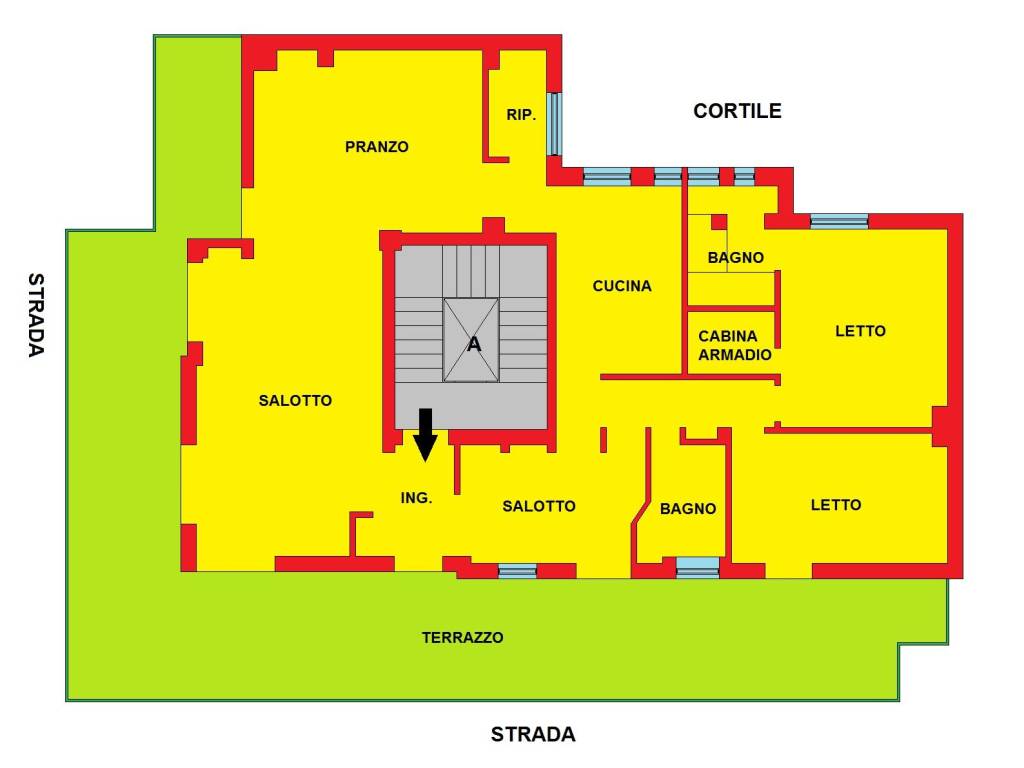appartamento in vendita a Bari in zona Murat