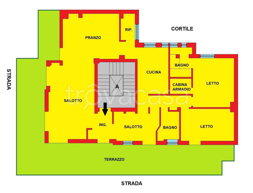 appartamento in vendita a Bari in zona Murat