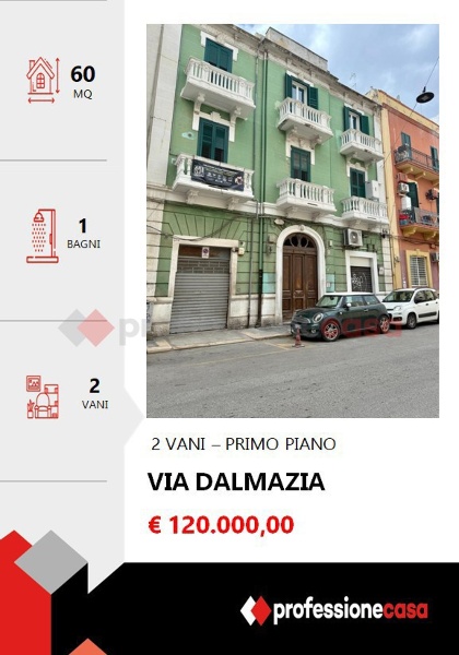 appartamento in vendita a Bari in zona Madonnella