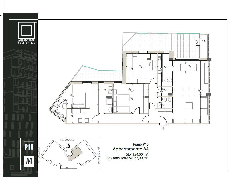appartamento in vendita a Bari in zona Carrassi